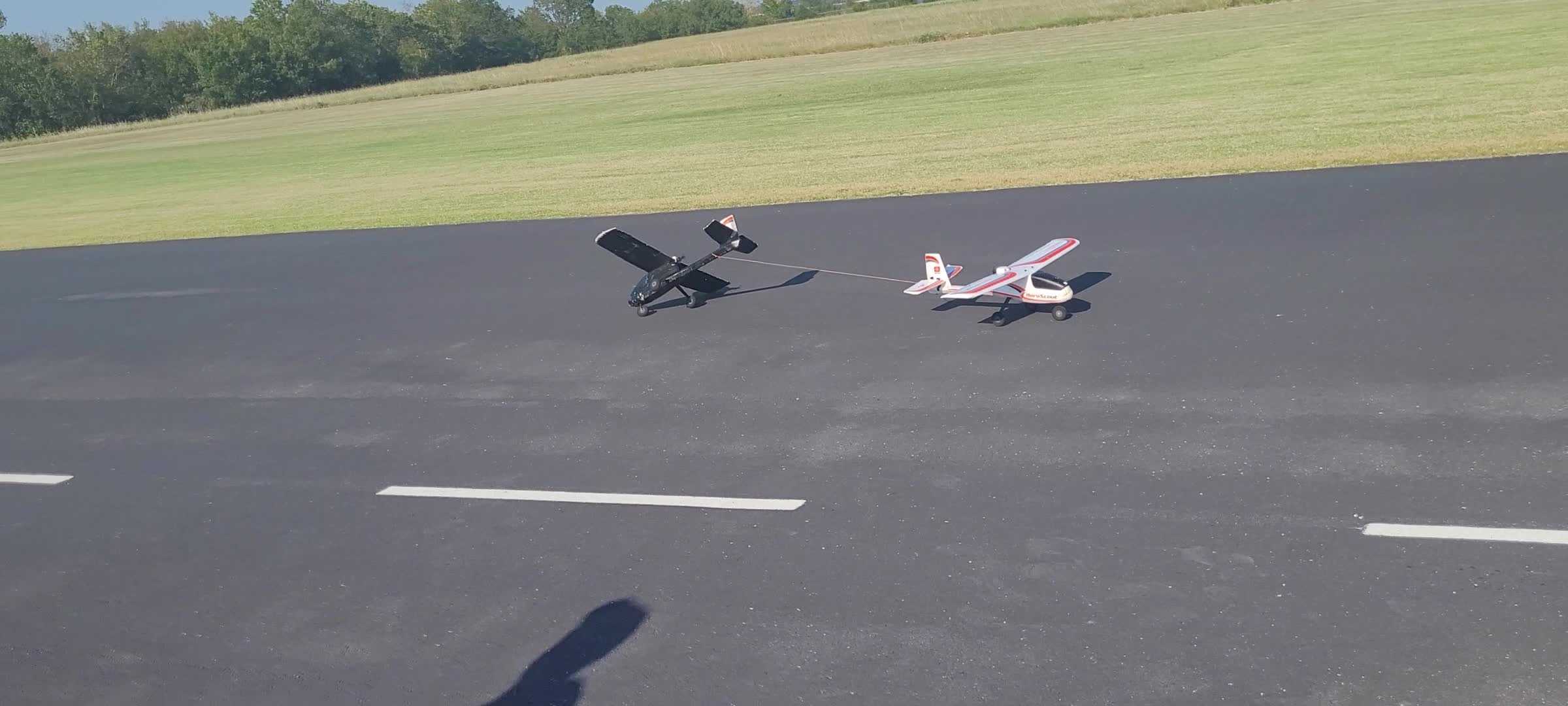 RC Plane Tug of War